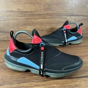 Nike Joyride Optik Black Low Top Zip Up Sneakers Women’s Size 8 Black Shoes